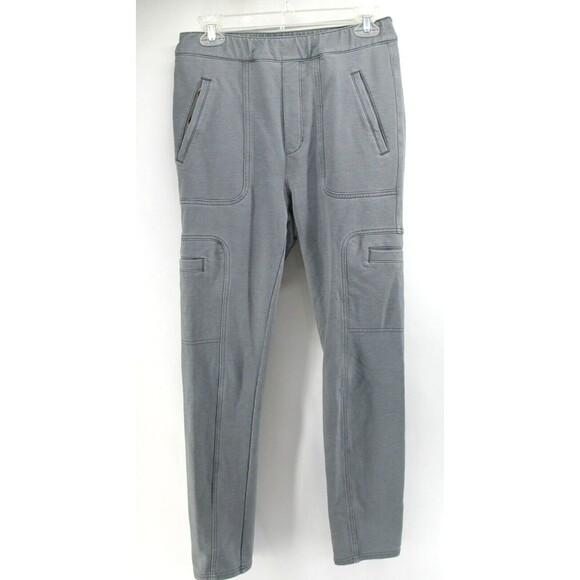 Pilcro Pants Womens Small Tan Gray The‎ Hiker Utility Cargo Ankle Leggings - Picture 1 of 13